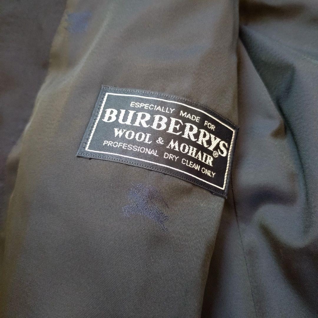 極美品⭐BURBERRYS　テーラードジャケット　ダブル　紺ブレザー　金ボタン