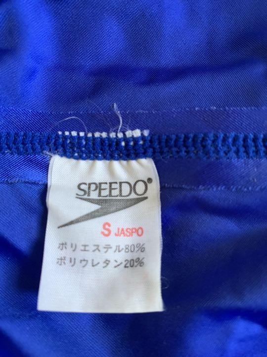 数量限定低価 SPEEDO 青ブルーロゴ入り Sサイズ 非喫煙者 B9Y03-m41170441165 競パン 競泳用ブーメラン 定番大得価
