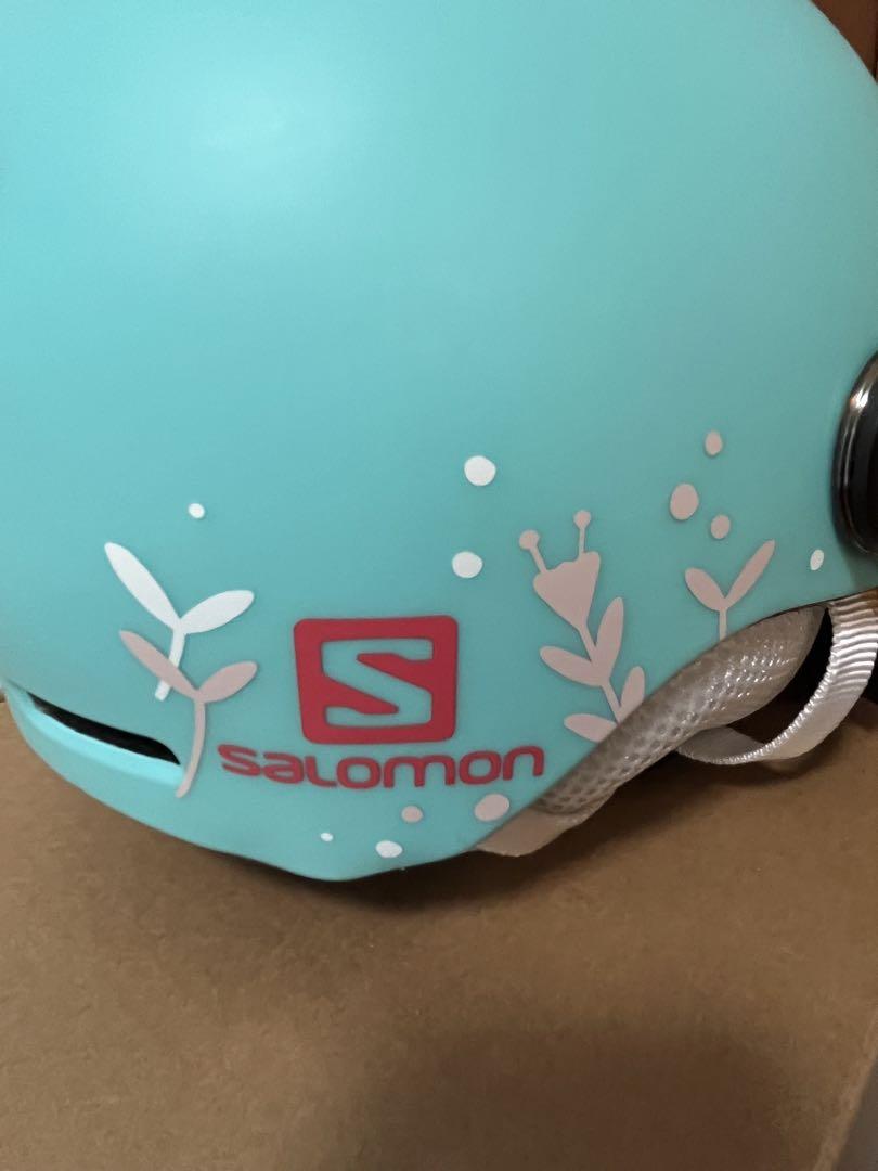 SALOMON  GROM VISOR ジュニアヘルメット　バイザー付き