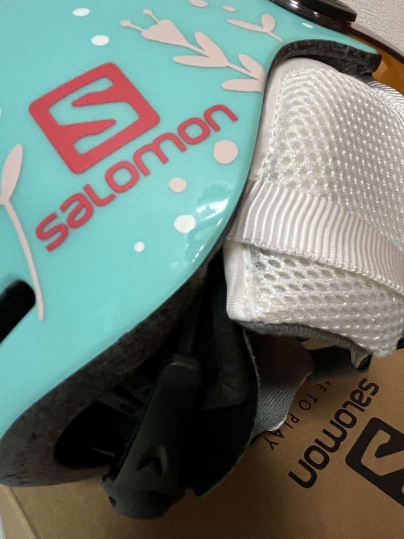 SALOMON  GROM VISOR ジュニアヘルメット　バイザー付き