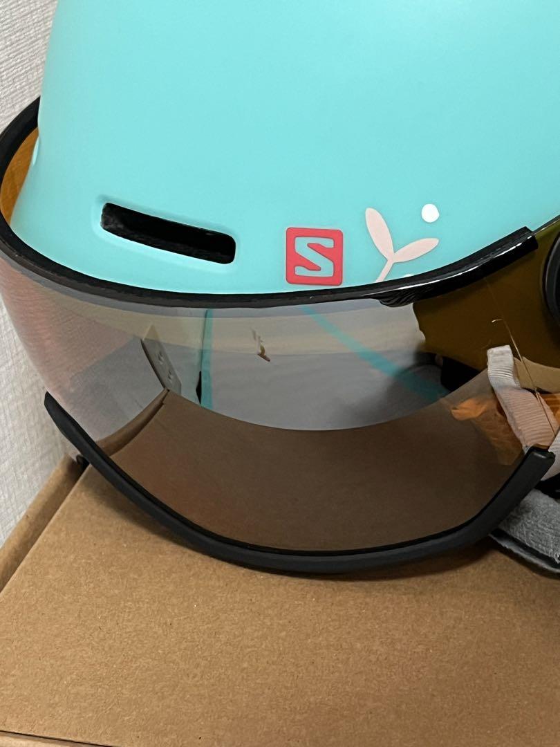 SALOMON  GROM VISOR ジュニアヘルメット　バイザー付き