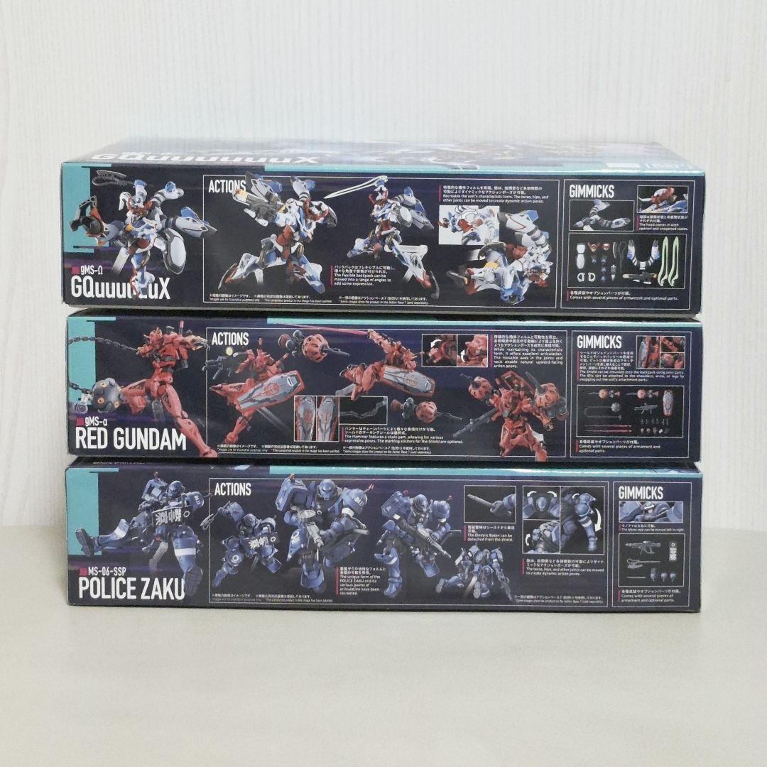 1/144 HG ジークアクス　赤いガンダム　軍警ザク