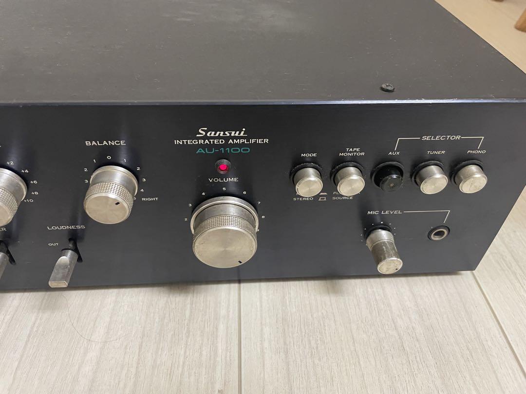 SANSUIサンスイ　プリメインアンプAU-1100 山水