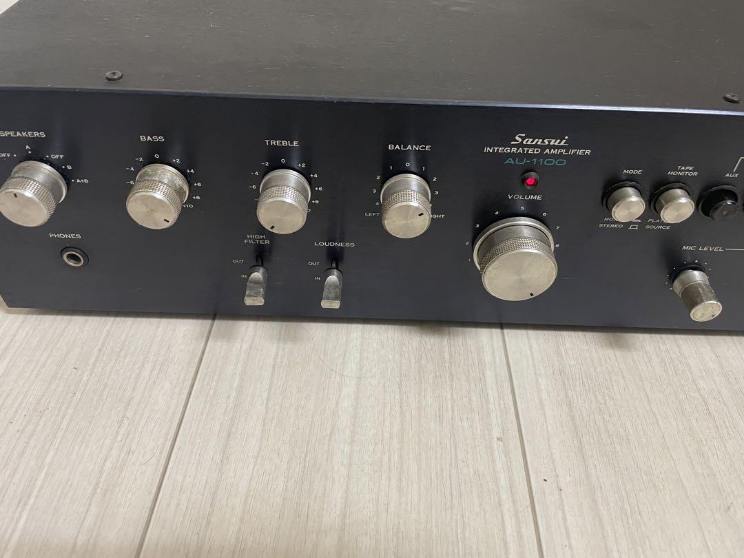 SANSUIサンスイ　プリメインアンプAU-1100 山水