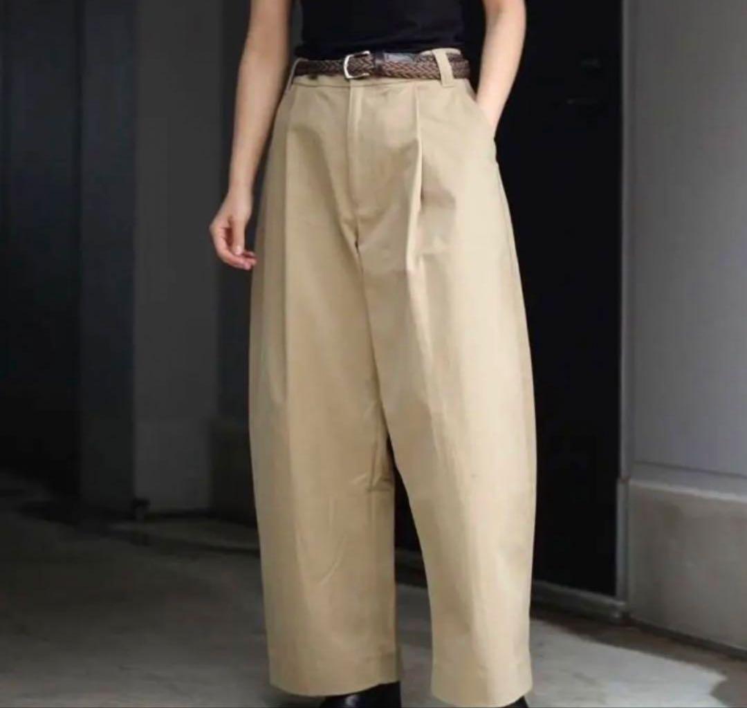 STUDIO NICOLSON volume pants sorte Mサイズ