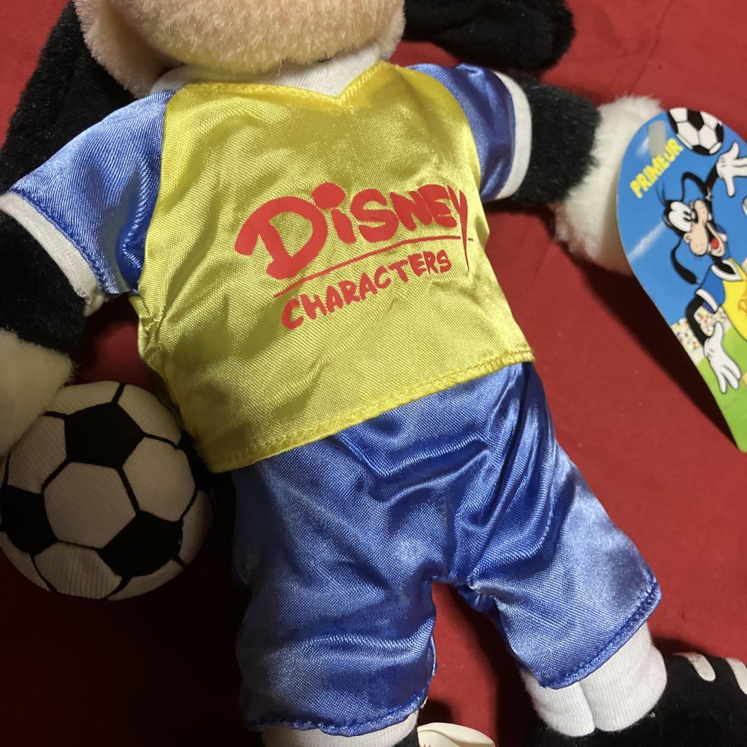 ディズニー グーフィー ぬいぐるみ　サッカー　コスチューム　スポーツ