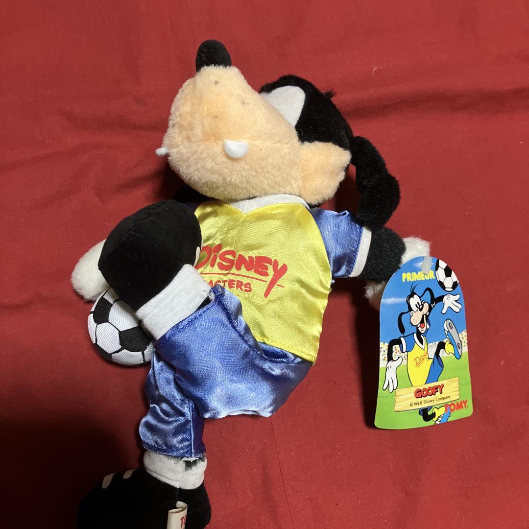 ディズニー グーフィー ぬいぐるみ　サッカー　コスチューム　スポーツ