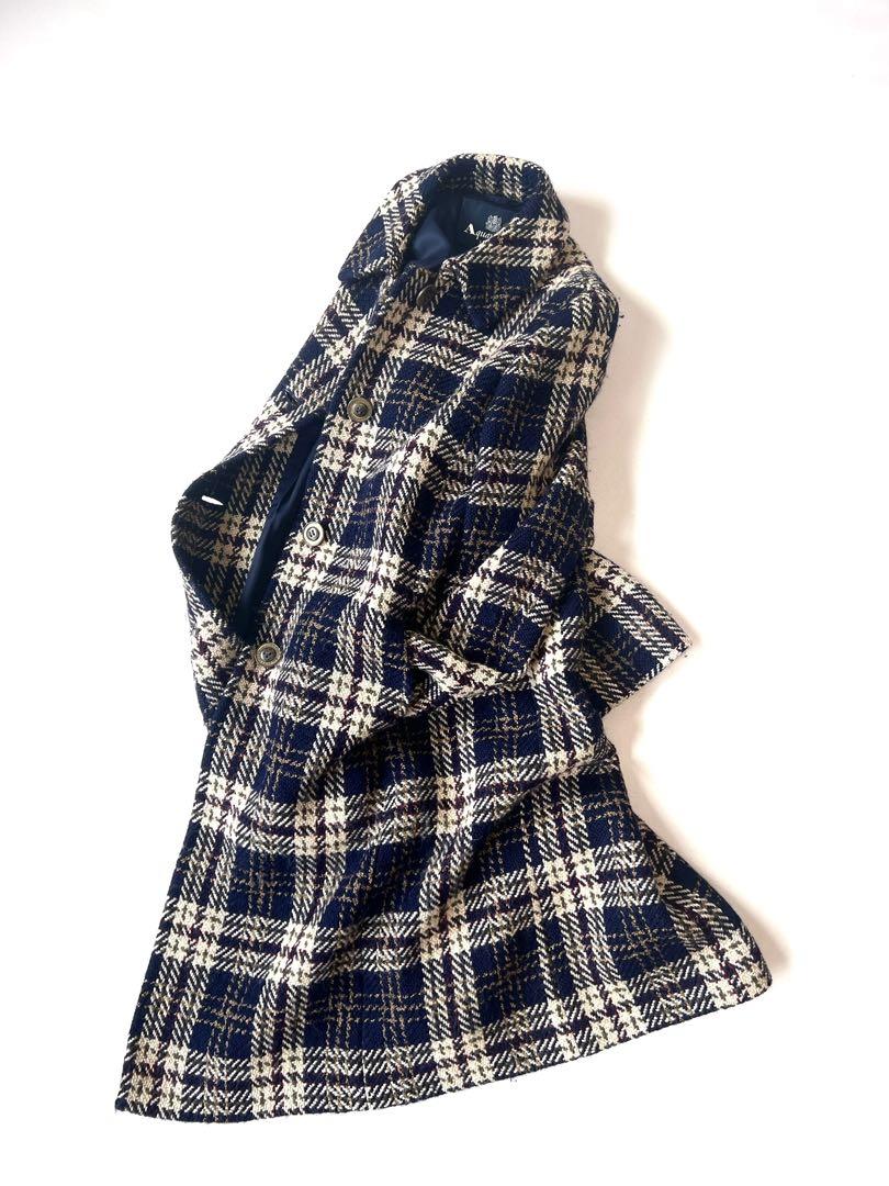 Aquascutum アルパカコート Alpaca Wool Coat