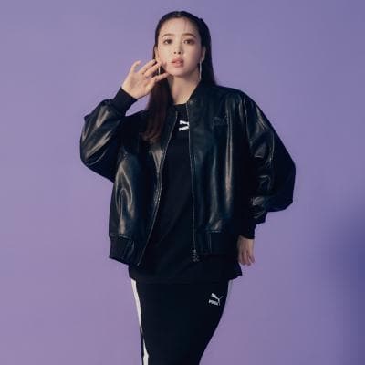 PUMA T7 Bomber Jacket 535579 XS Black