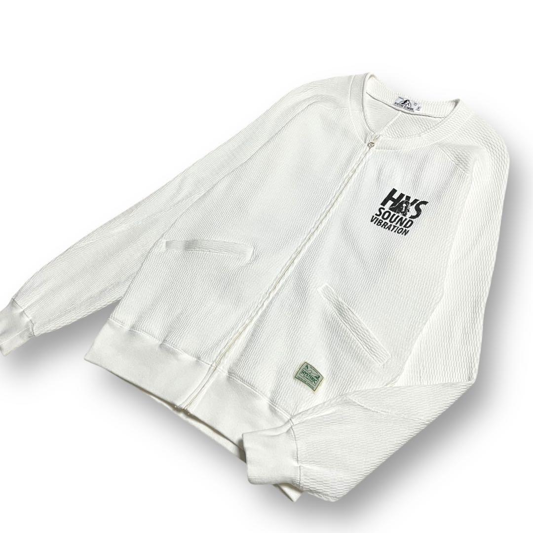 ＊良品＊【HYSTERIC GLAMOUR】バックプリントジップアップジャケット