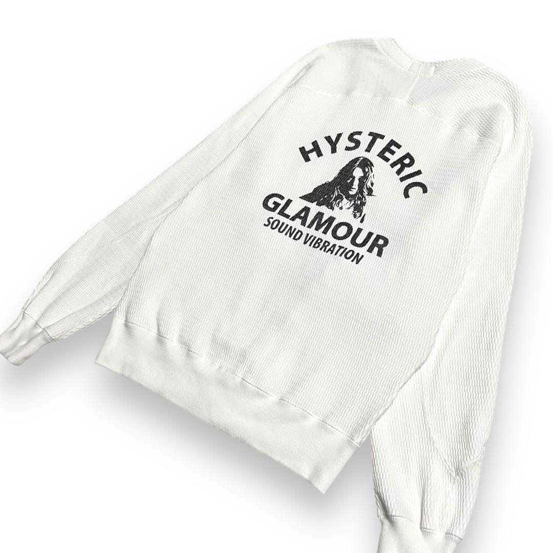＊良品＊【HYSTERIC GLAMOUR】バックプリントジップアップジャケット