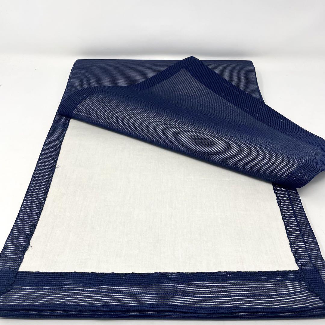 【正規品】 名古屋帯/絽 ］正絹 更紗 さらさ 紺 青 着物 夏物 夏着物 盛夏 着物・浴衣