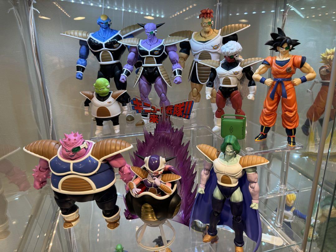 未使用に近い 4点セット S.H.figuarts フリーザ ドドリア ザーボン