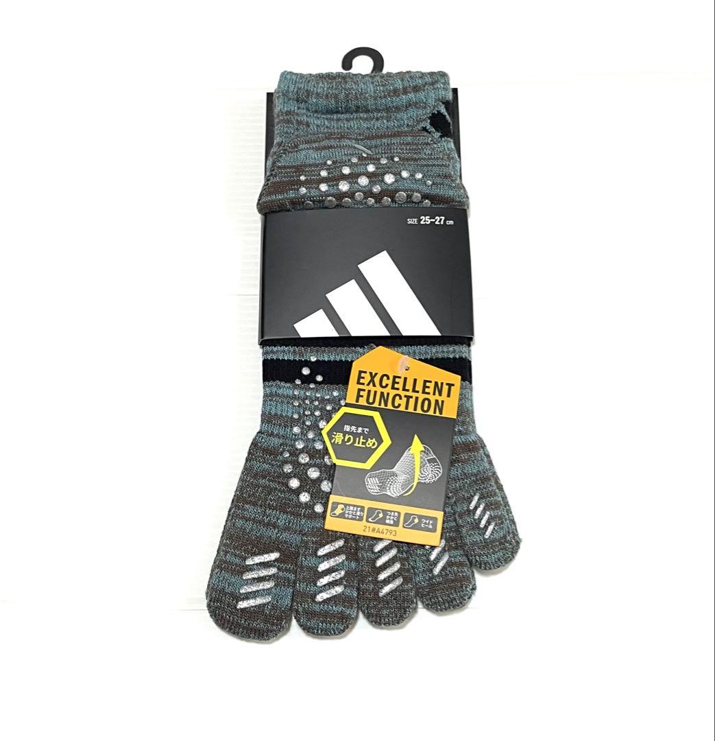 アディダス adidas 福助 公式 靴下 ショート丈 5本指 レディース