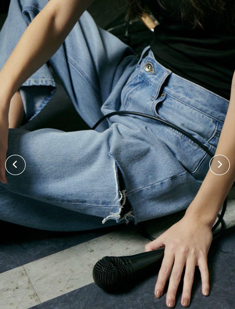 お得な情報満載 新品未使用 タグ付き デニム Denim Notch Q.anosキュアノス パンツ