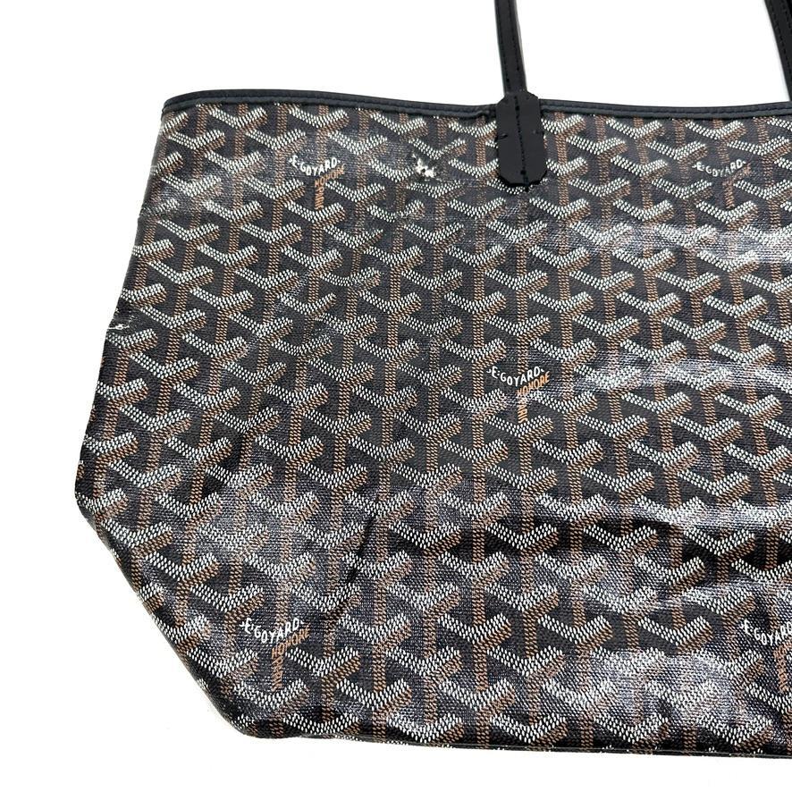 【希少】GOYARD Saint-Louis PM Tote Bag Black