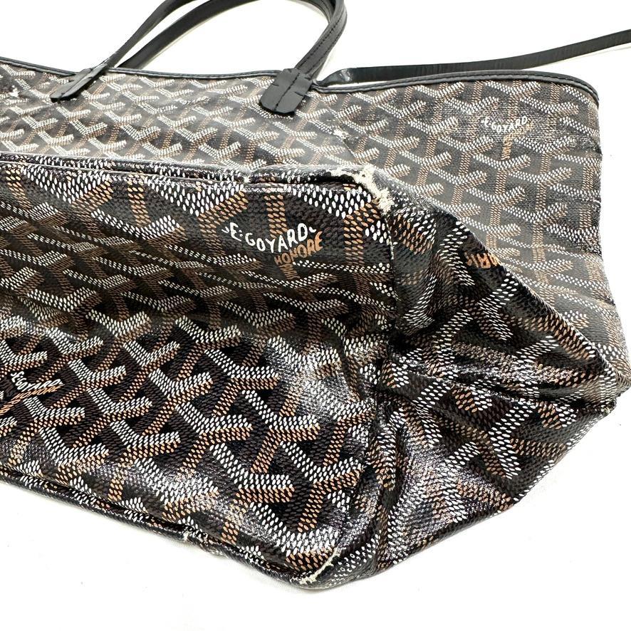 【希少】GOYARD Saint-Louis PM Tote Bag Black