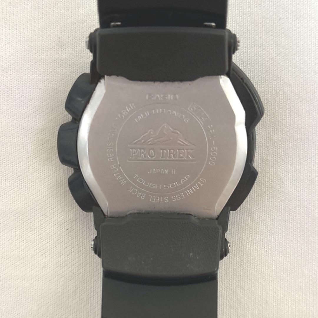 カシオ】CASIO PROTREK PRW-5000-1JF 【腕時計】 - メルカリ