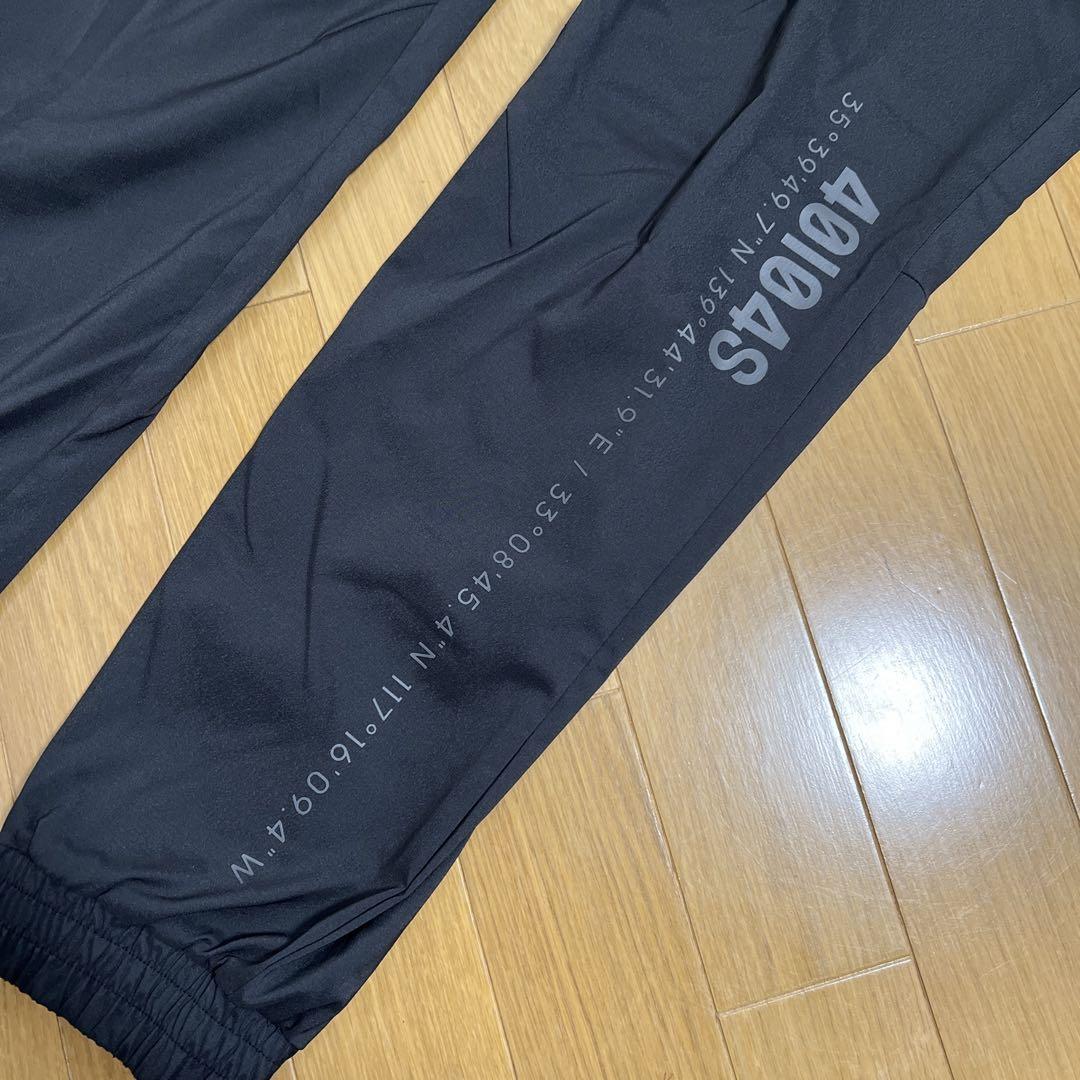 美品【アディダス】HEAT.RDYストレッチジョガーパンツ ブラック