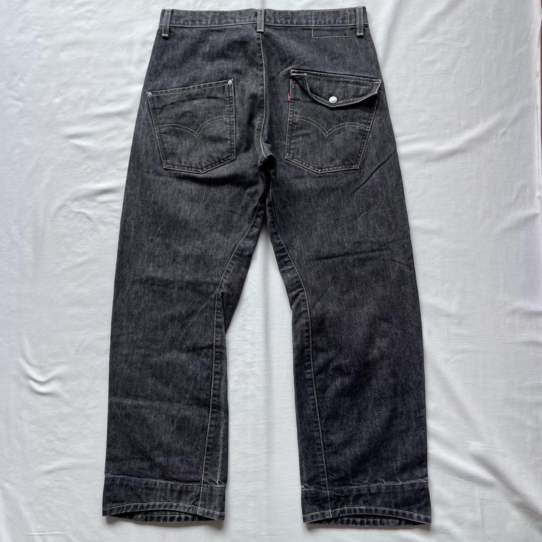 Levi's リーバイス　デニムパンツ　ジーンズ　3D 立体裁断　00s 先染め