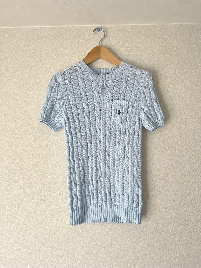 【大人気完売品】PoloRalphLauren/ポロラルフローレン/半袖/ニット