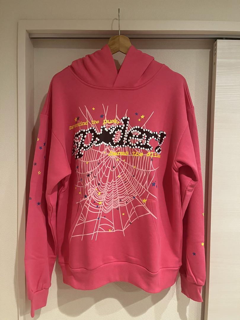 美品 SP5DER SPIDER WORLDWIDE HOODIE Mサイズ