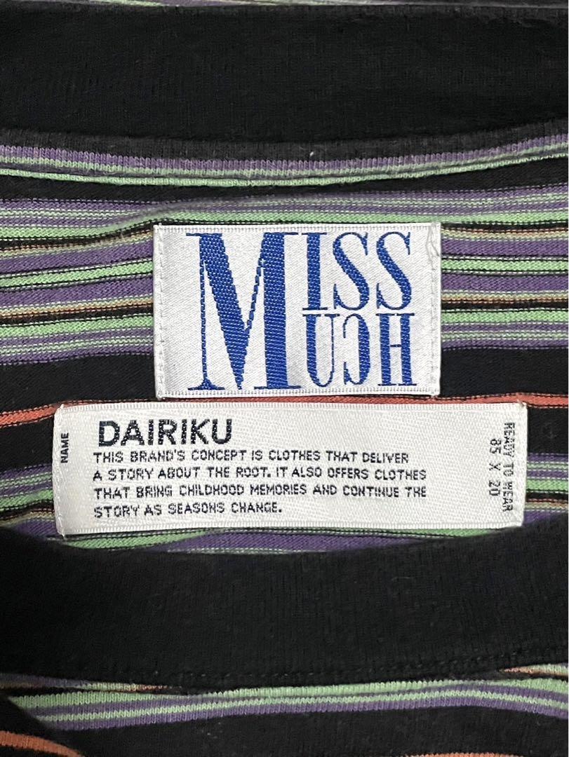 DAIRIKU ダイリク 22aw Border Football ロンt