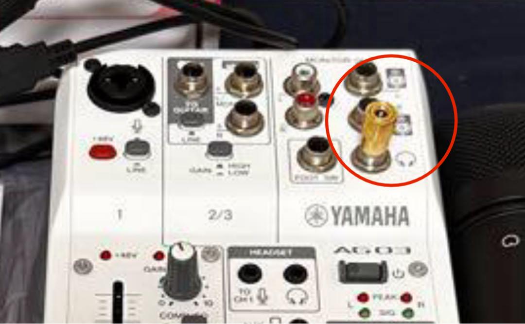【おまけ付き】YAMAHA AG03 MK2＋マイク