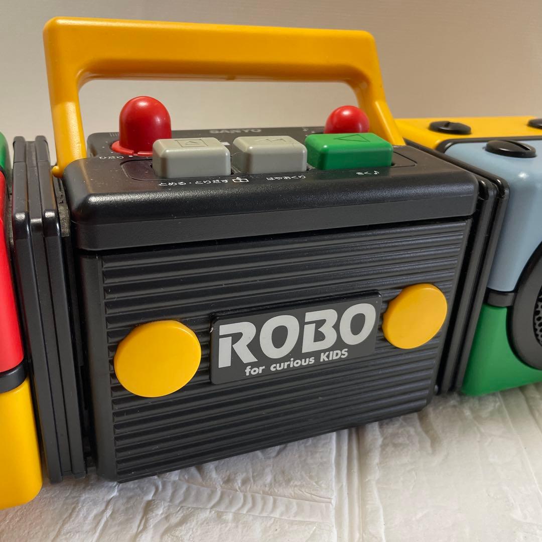SANYO ROBOー01 ステレオカセットプレイヤー レトロ 希少 レトロ ラジオ