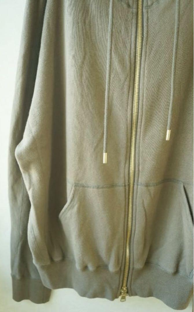 美品Deuxieme Classe Jersey パーカー ダブルジップパーカー