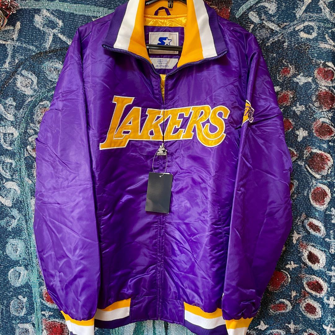 LAKERS レイカーズ  メンズ 秋冬 アウター 男性スタジャン 八村塁