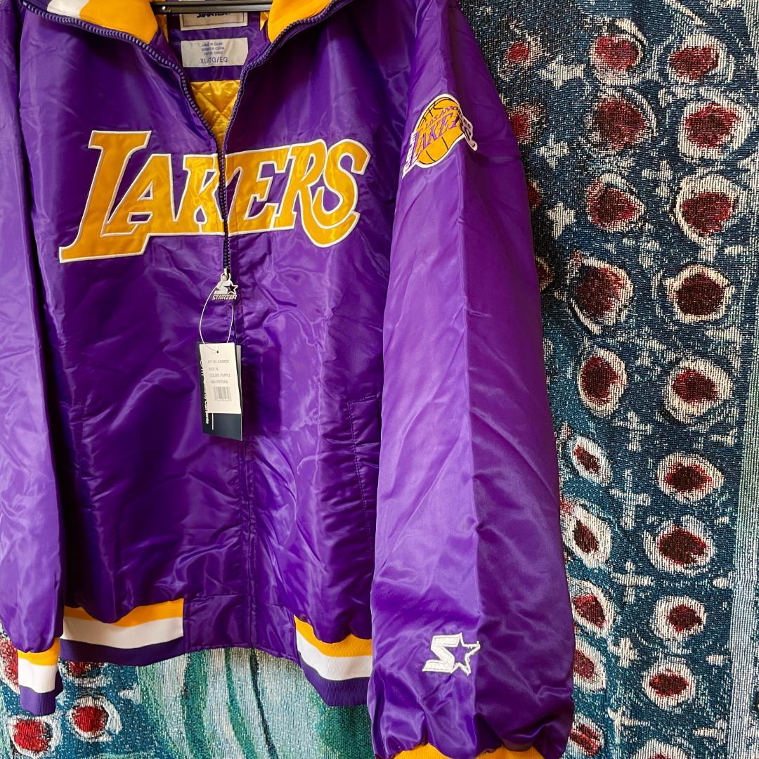 LAKERS レイカーズ  メンズ 秋冬 アウター 男性スタジャン 八村塁
