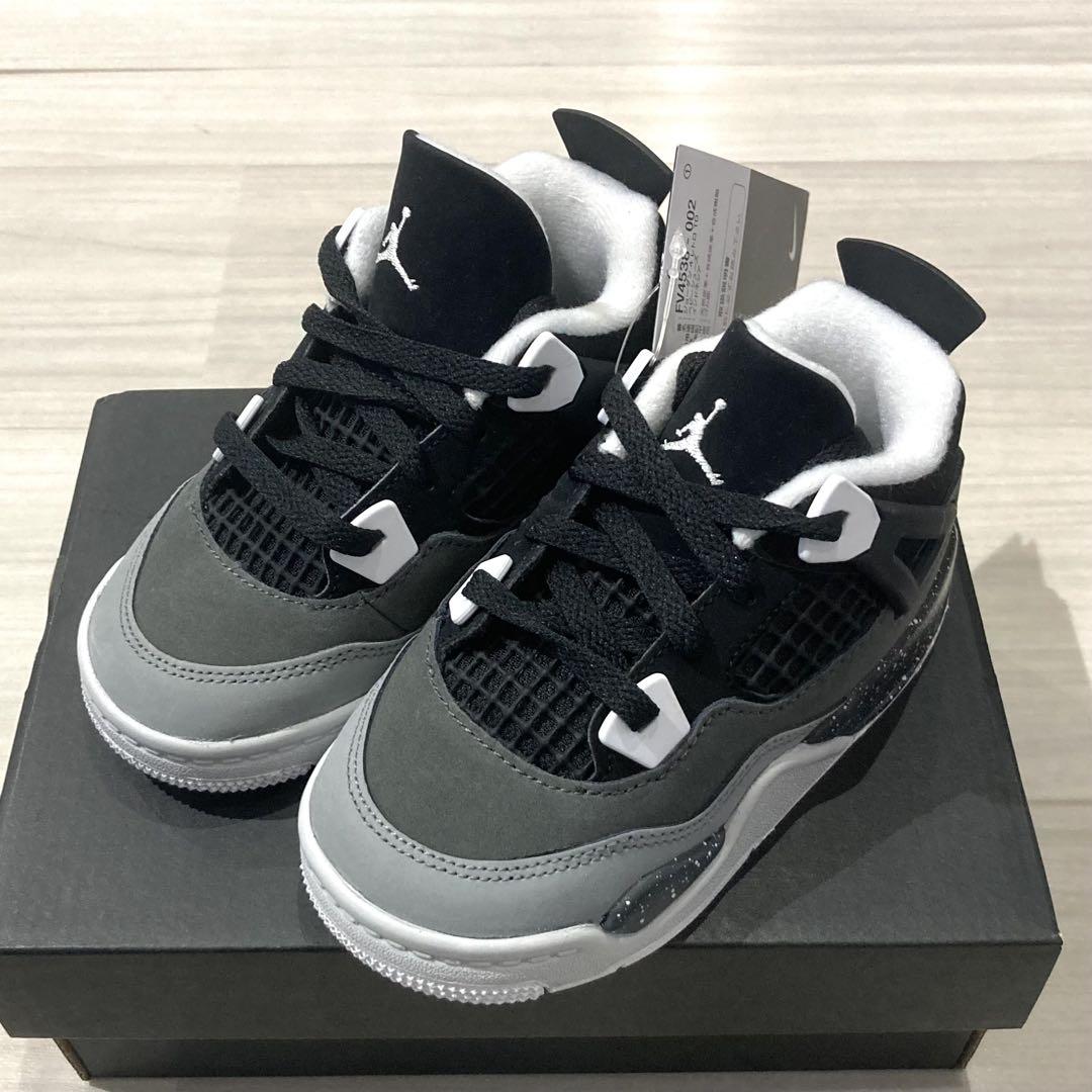ブランド通販 NIKE Air メルカリ - キッズ aj4 15cm TD RETRO 4 Jordan バスケ用バッグ