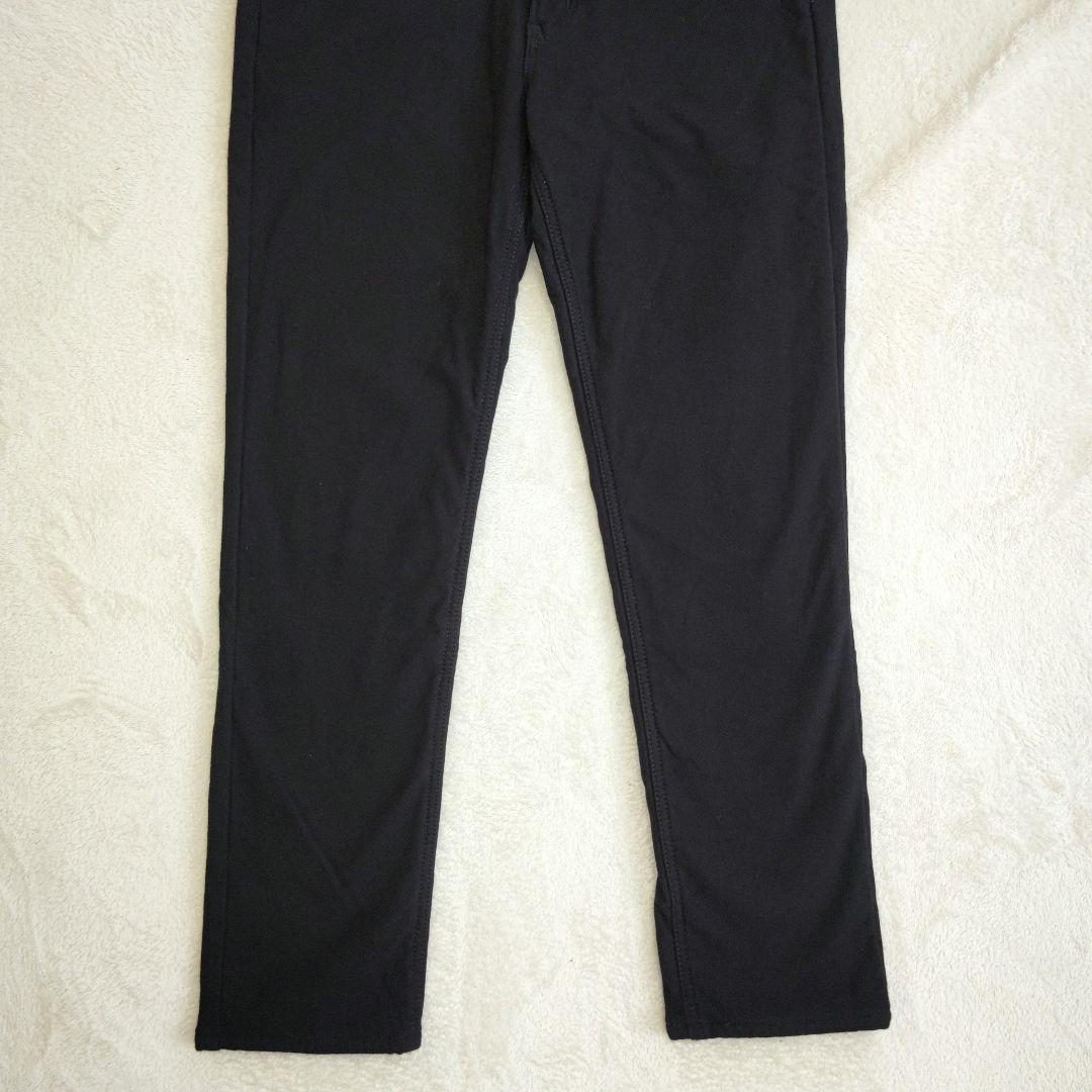 EDWIN 503 L 黒 スリムフィット ドローストリングパンツ おしゃれ