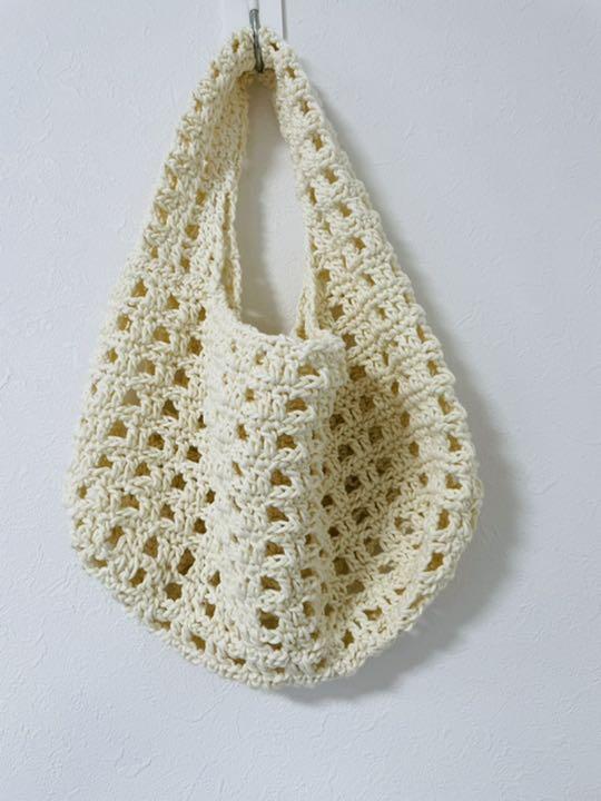 ハンドメイド ワンハンドル方眼編みバッグ - メルカリ ハンドメイド ワンハンドル方眼編みバッグ - メルカリ
