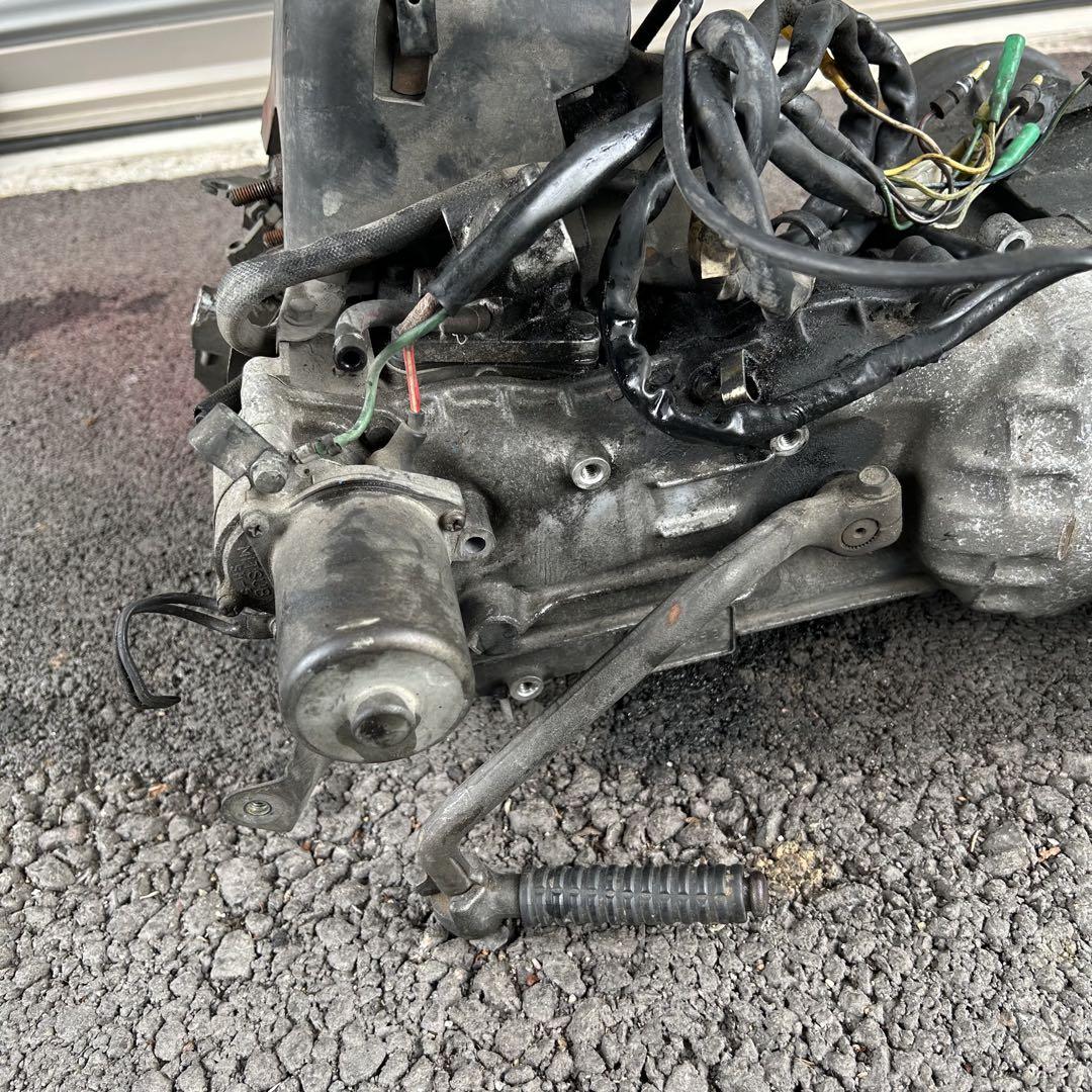 HONDA ジャイロX TD01 純正エンジン ASSY 実働 TD01E 実動