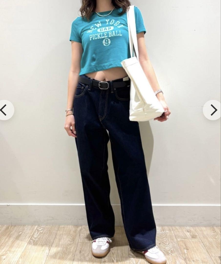 GAP 29/30スーパーバギーデニムパンツ　ダークリンス　大人気完売品