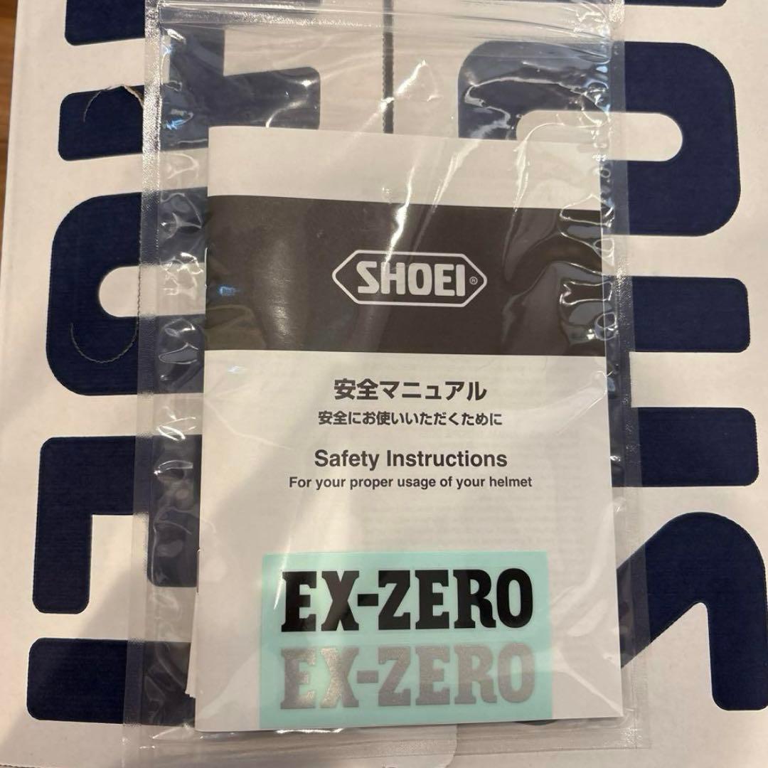 美品 SHOEI ex-zero フルフェイス ヘルメット L