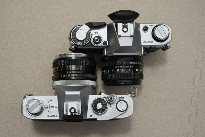 大好き 【ジャンク】Canon OM-1など4台セット AE-1、FTb、Olympus - フィルムカメラ 大好き 【ジャンク】Canon OM-1など4台セット AE-1、FTb、Olympus - フィルムカメラ