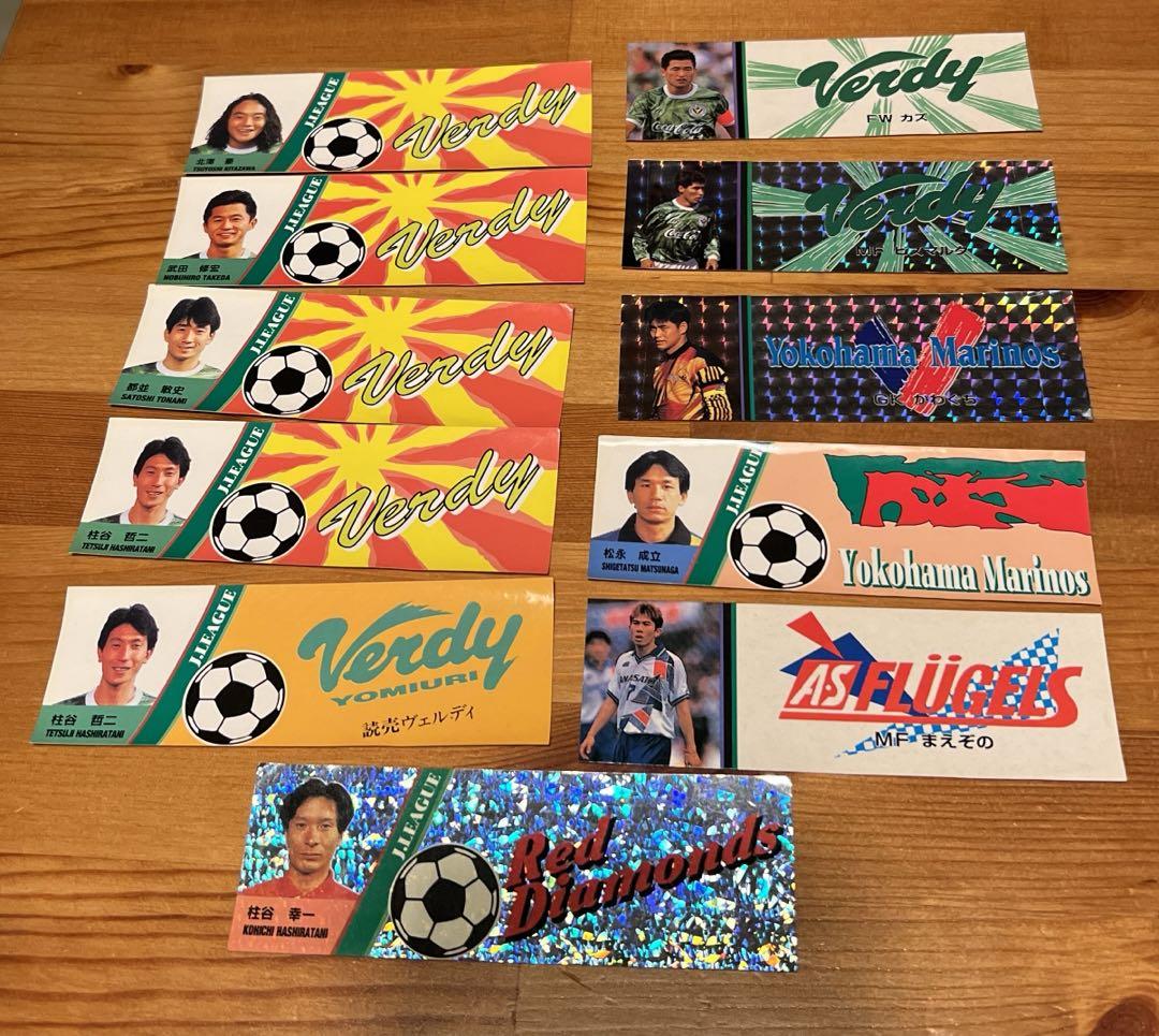 2025超人気 サッカー Jリーグ ステッカー 11枚 駄菓子屋 カード ディアス スポーツ選手