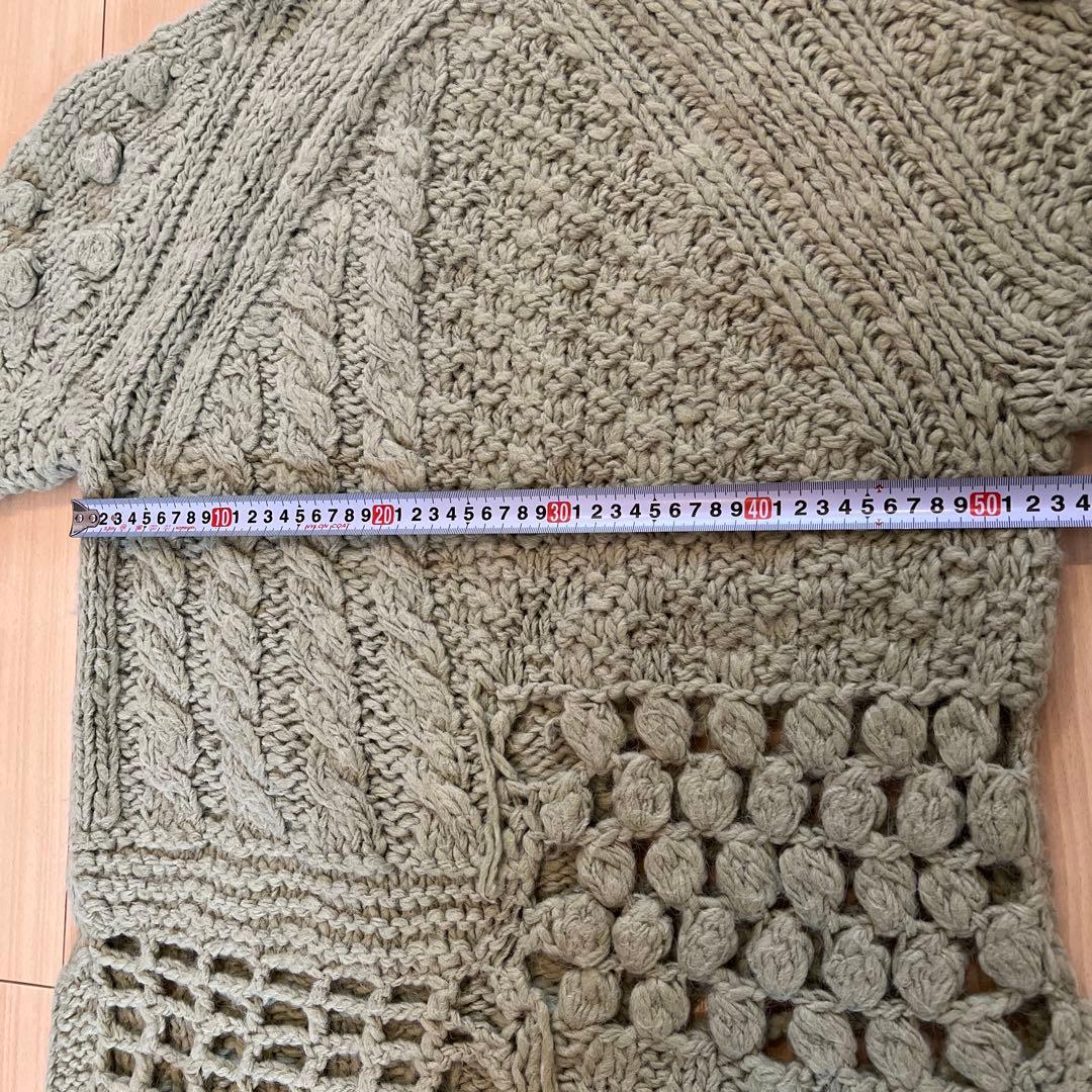 MM6 Maison Margiela マルジェラ ローゲージニット グリーン MM6 Maison Margiela マルジェラ ローゲージニット グリーン