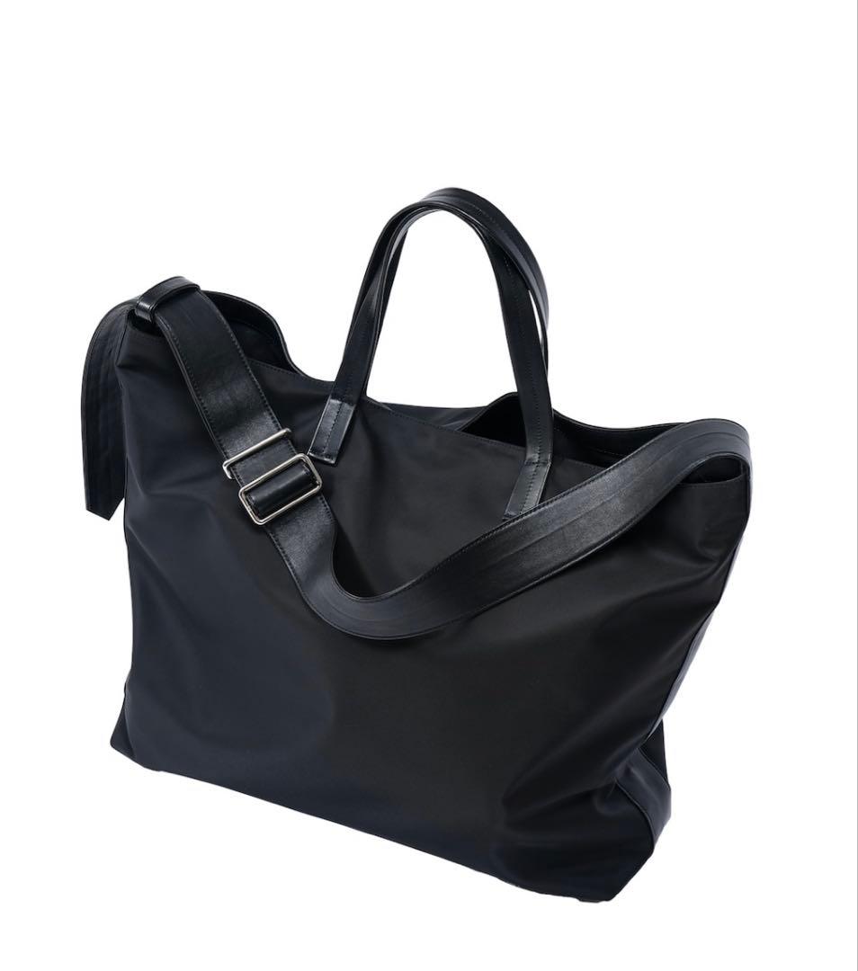 DECi Limonta Nylon Big Tote Bag OVY目立った傷や汚れなし