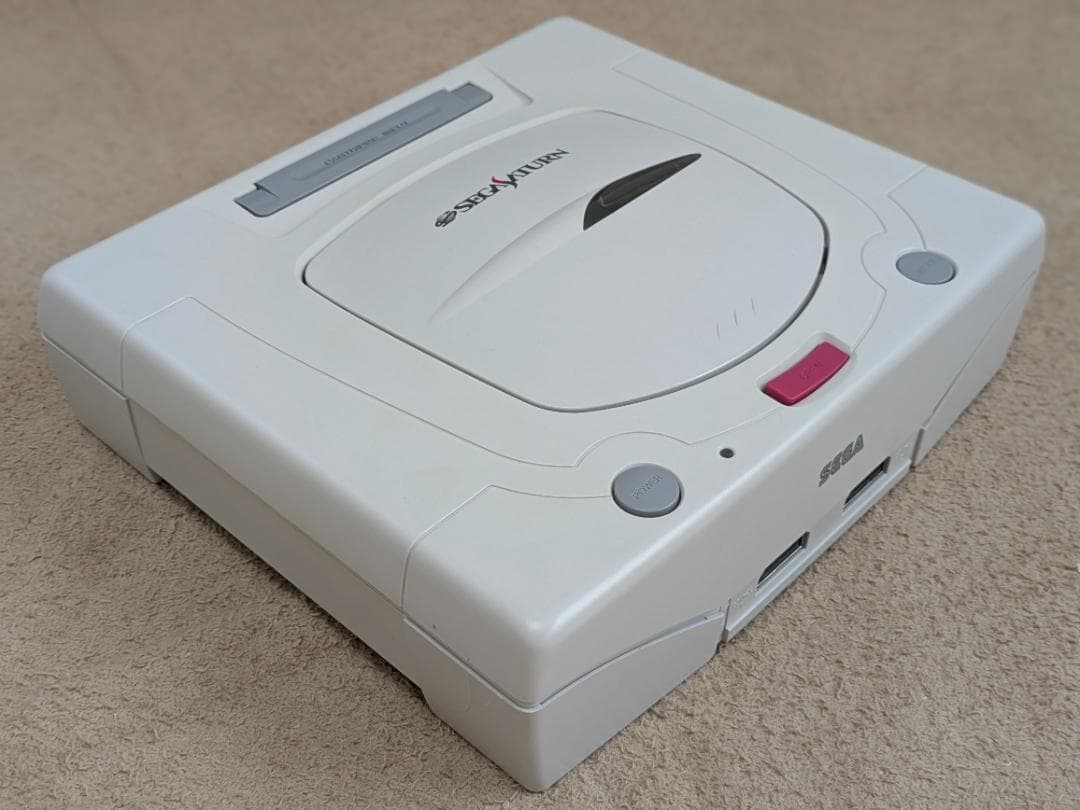 【ほぼ未使用】セガサターン 本体(HST-0014 HST-3220)【極美品】 【ほぼ未使用】セガサターン 本体(HST-0014 HST-3220)【極美品】