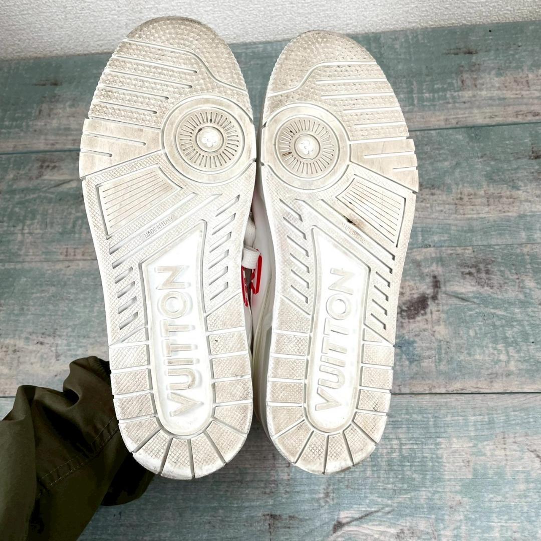 超美品 LOUIS VUITTON トレイナー ライン レザー 5