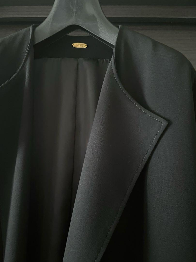 専用　ドゥーズィエムクラス トリアセジョーゼット 黒