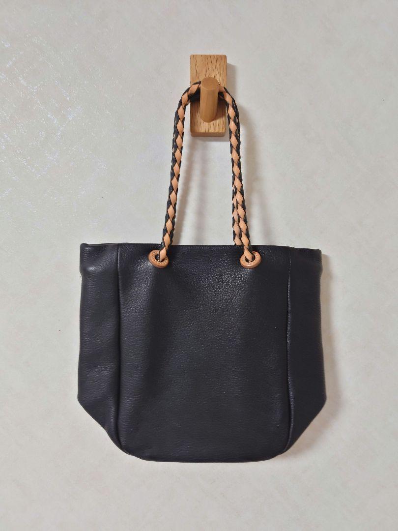 美品　ヌイトメル　巾着トートバッグ-Mサイズ・ブラック ヌイトメル 巾着トートバッグ Mサイズ（DKT-M）