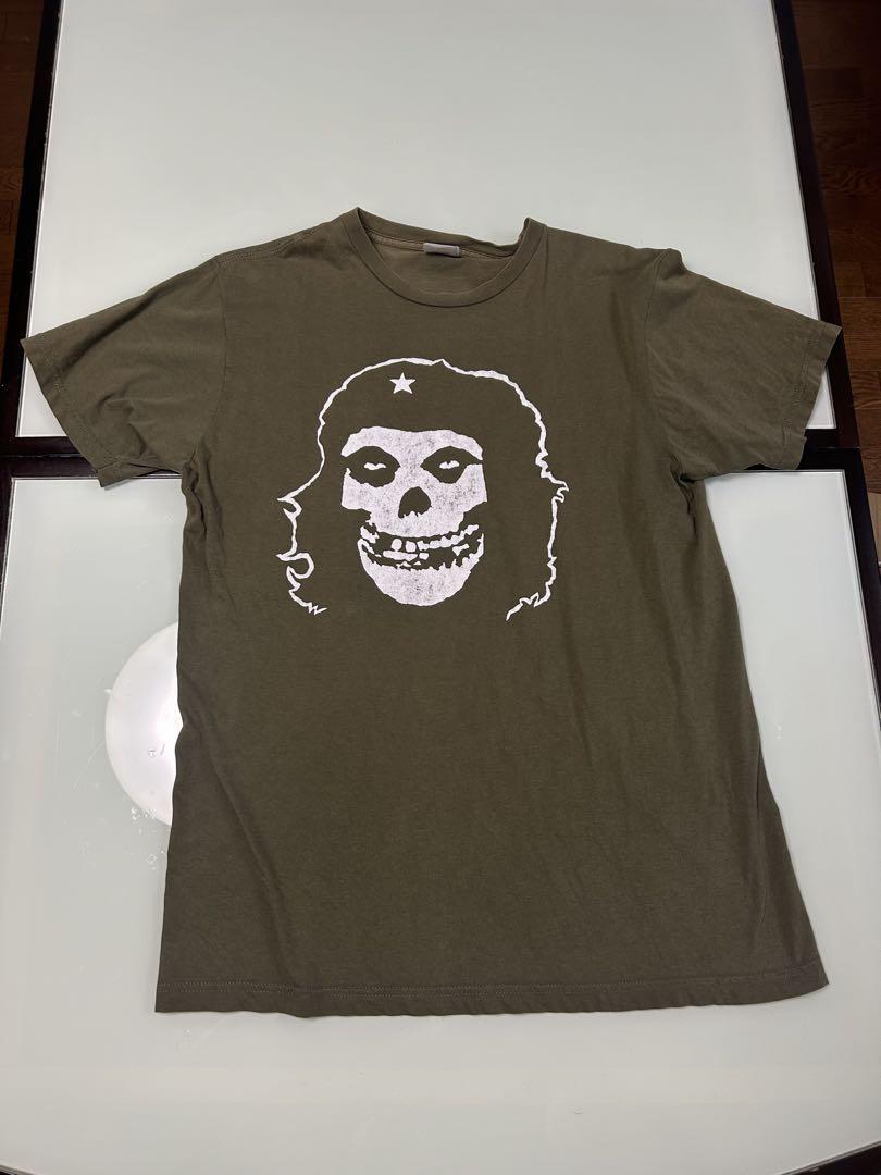 ビンテージ　Misfits Tシャツ オリーブ色