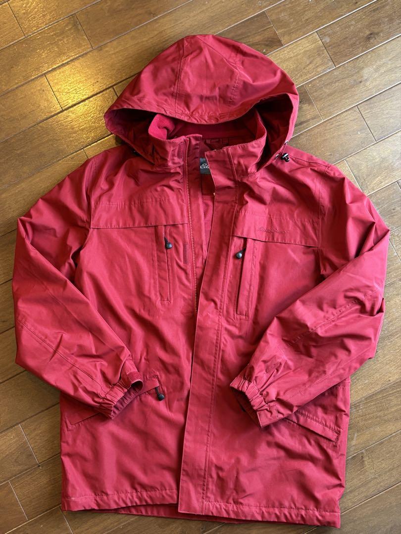 ☆ Eddie Bauer マウンテンパーカー赤 未使用品です！