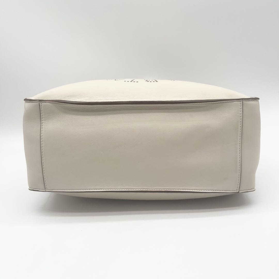 美品✨ステラマッカートニー ロゴトートバッグ 2way アイボリー