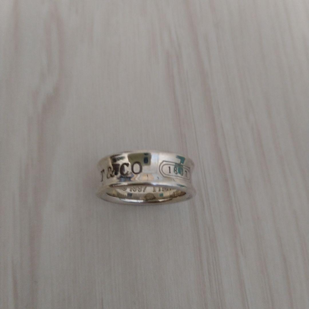 TIFFANY&Co. ティファニー 1837 ロゴ 刻印 ナロー リング